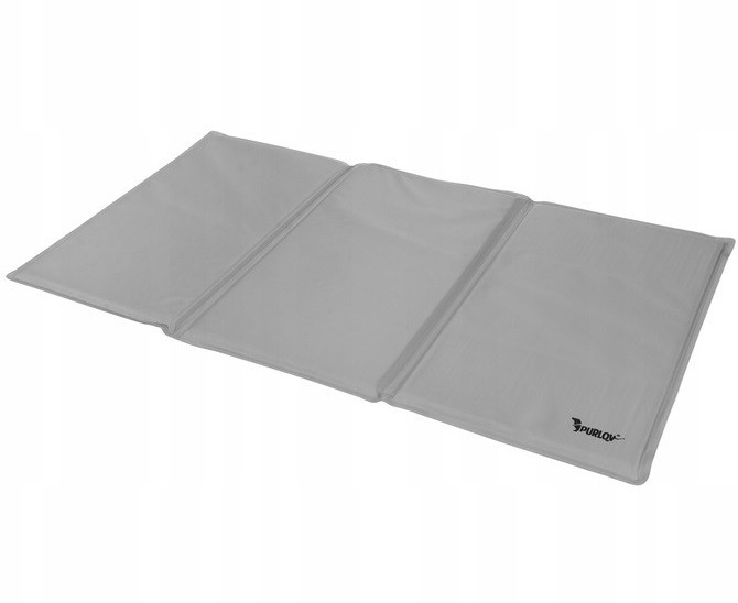 Охлаждающий гелевый коврик для домашних животных 110х70 см Purlov (25537) Grey Нововолынск - изображение 2