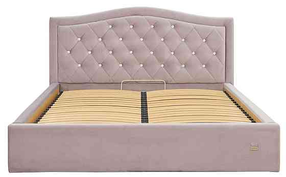 Ліжко Двоспальне Scarlett Comfort 180 х 190 см Riviera 65 С1 З підйомним механізмом та нішою для білизни Рожевий Дніпро