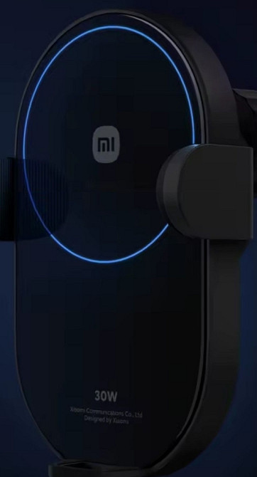 Автомобільний тримач для смартфона Xiaomi Mi Wireless Charger Car 30W. Харків - фото 1