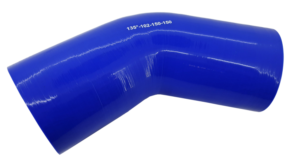 Патрубок (150 мм х 150 мм) (135` - угол) (d=100 толщ = 4 мм) Мукачево - фото 1