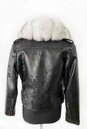 Косуха куртка жіноча з хутром песця Чорнийр 42 Харків