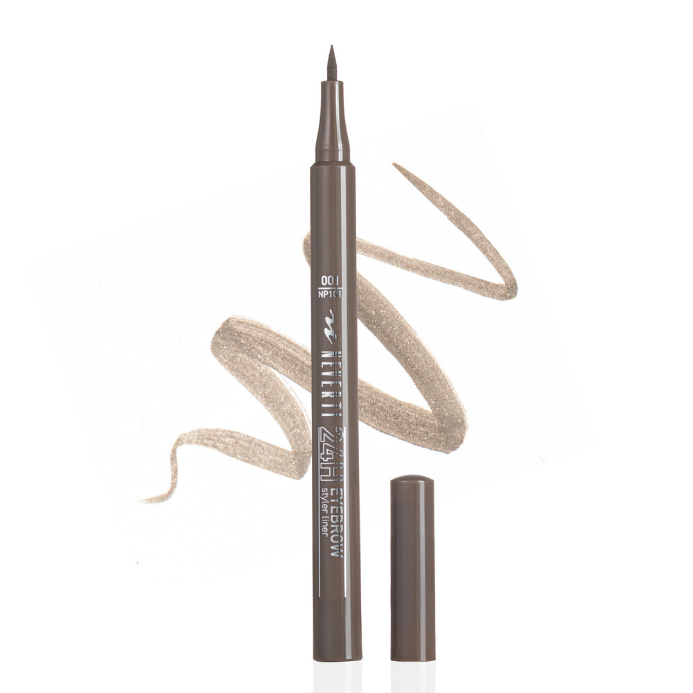 Лайнер для бровей Neverti №1 коричневый Запорожье - изображение 1