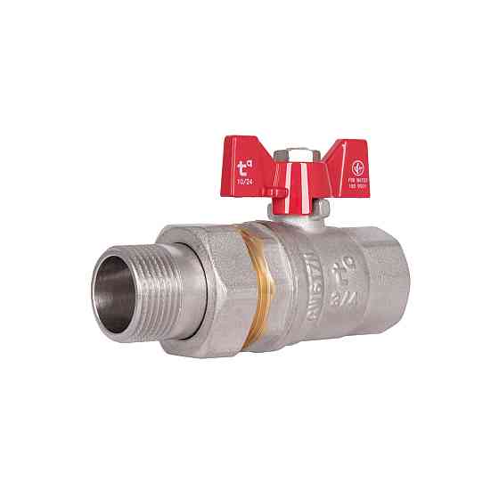 Кран кульовий "Американка" Thermo Alliance Standart прямий 3/4" ВЗ SD220W20 Київ