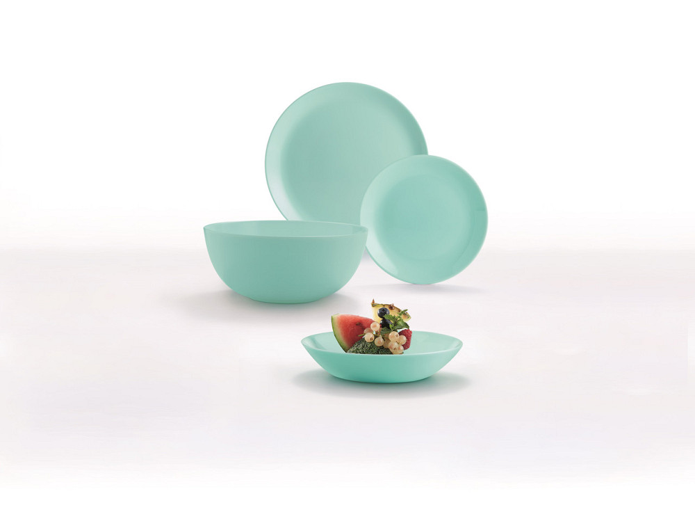 Тарілка обідня LUMINARC DIWALI LIGHT TURQUOISE (6425802) Київ - фото 4