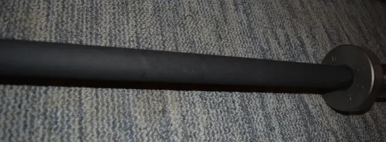 Гриф олімпійський 2.2 м з діаметром 50 мм до 200 кг Гантелі, гирі, штанги та диски воронований Київ