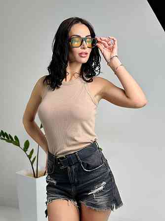 Майка женская рубчик 