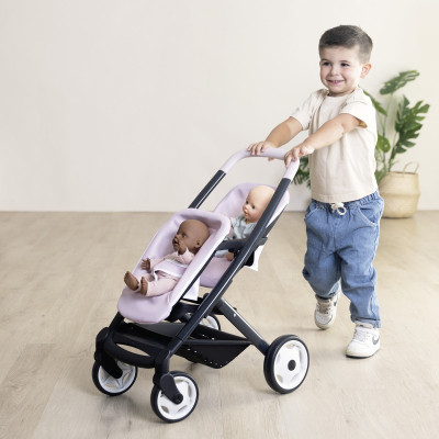 Коляска для кукол Smoby для двойни Maxi-Cosi Розовый жемчуг, 54 х 38, 5 х 64 см, 3+ (7600253221) Винница - изображение 3