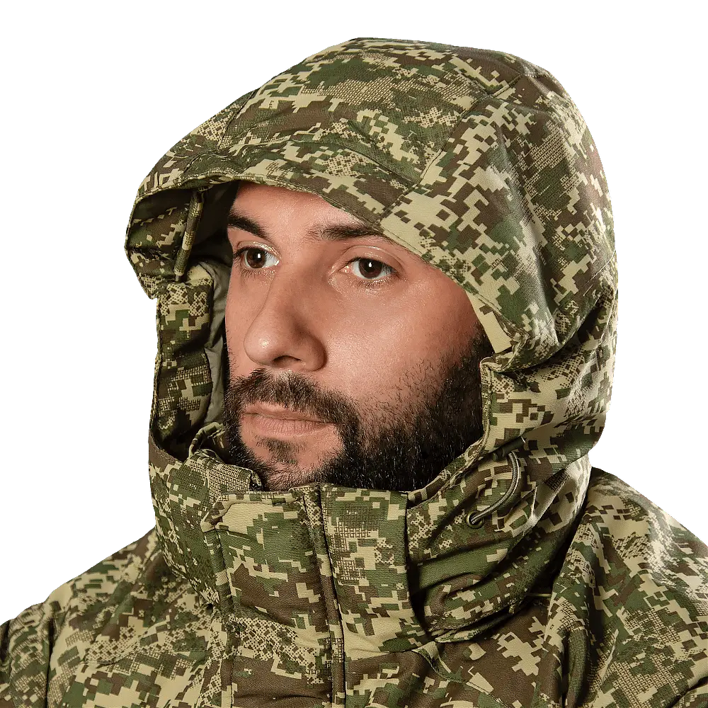 Тактична чоловіча зимова куртка Defender 7 level (Хижак) 3XL Вінниця - фото 8