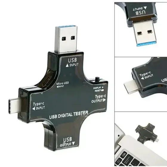 Bluetooth USB тестер з вимірюванням напруги та ємності Київ