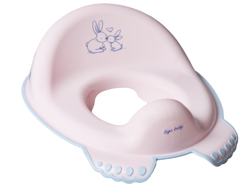 Накладка дитяча на сидіння унітазу Bunny powder pink Київ - фото 1