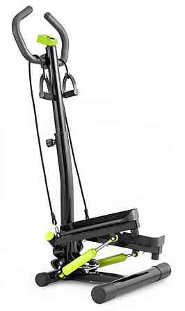 Степпер HS-055S Noble Green для домашніх тренувань фітнесу та схуднення компактний Тренажер для ніг і сідниць Київ