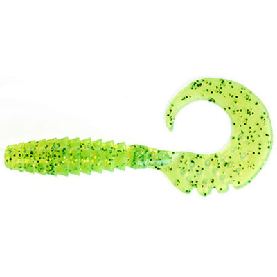 Силикон рыболовный FishUP Fancy Grub 2" 026 - Flo Chartreuse/Green (10шт/уп) (1864.01.18) Винница - изображение 1