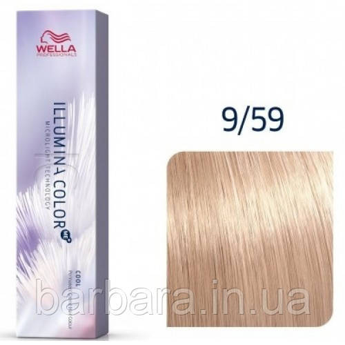 9/59 Краска для волос  Wella Illumina Сolor 9/59 Глянцевый алебастр Киев - изображение 1
