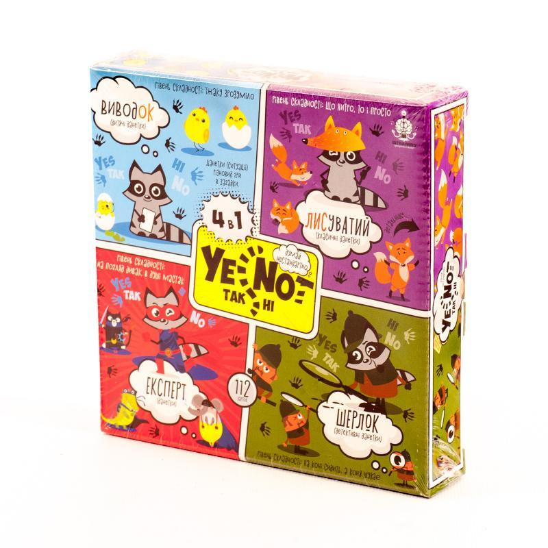 Карткова гра "YENOT ДаНетки" 4в1 укр. (10), шт Київ - фото 1