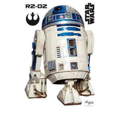 Стикер-наклейка ABYstyle Star Wars - R2D2 блистер, 100х70 см (ABYDCO096_B) Винница