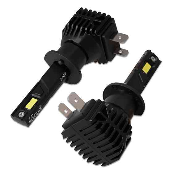 Автолампа Solar LED H1 12V 30W 3000Lm 6500K CSP3570 2шт Львів