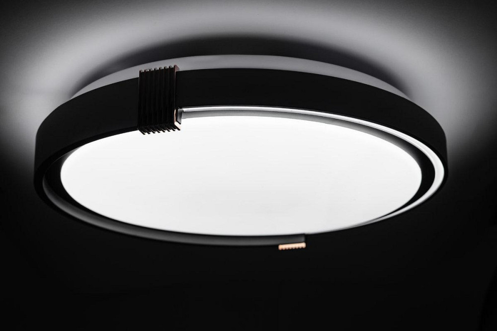 COLISEUM матовий 60W 395*60мм 3000К-6500К з ДК білий з чорним Дніпро - фото 4