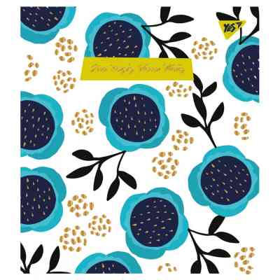 Тетрадь Yes А5 Wild Bloom 18 листов клетка (765198) Винница