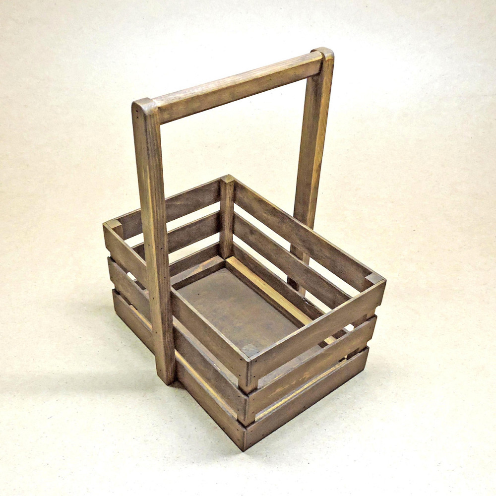 Подарунковий кошик "Шеллі 18х30" капучино Миколаїв - фото 6