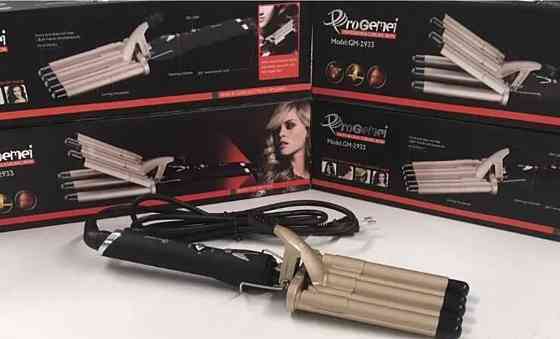 Стайлер ProGemei для великих хвиль Професійна плойка - гофре 5 хвиль. Харків