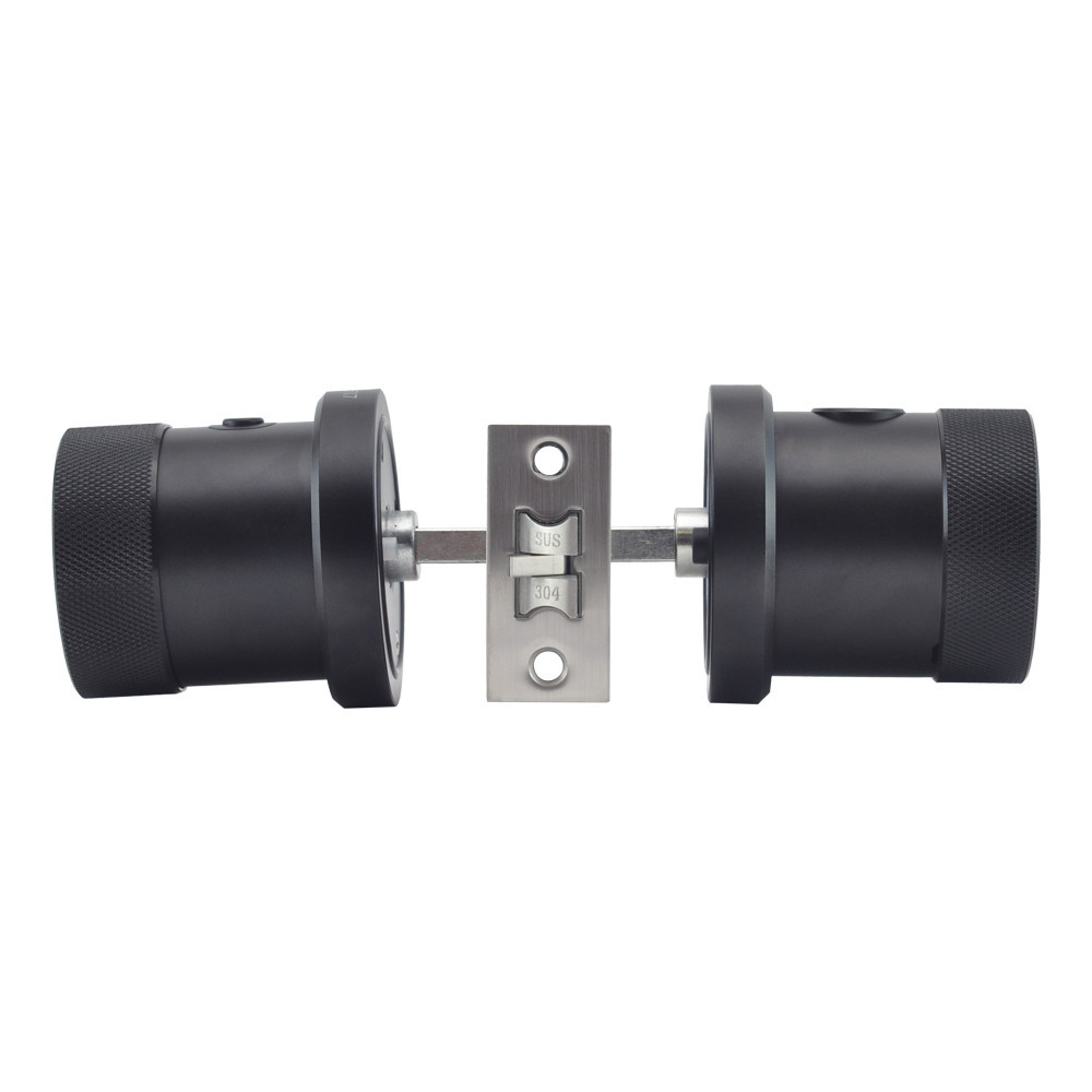 Замок біометричний автономний Trinix TRL-5106BTF Black з Bluetooth, зчитувачем відбитків пальців і карт Mifare (65-00021) Киев - изображение 3