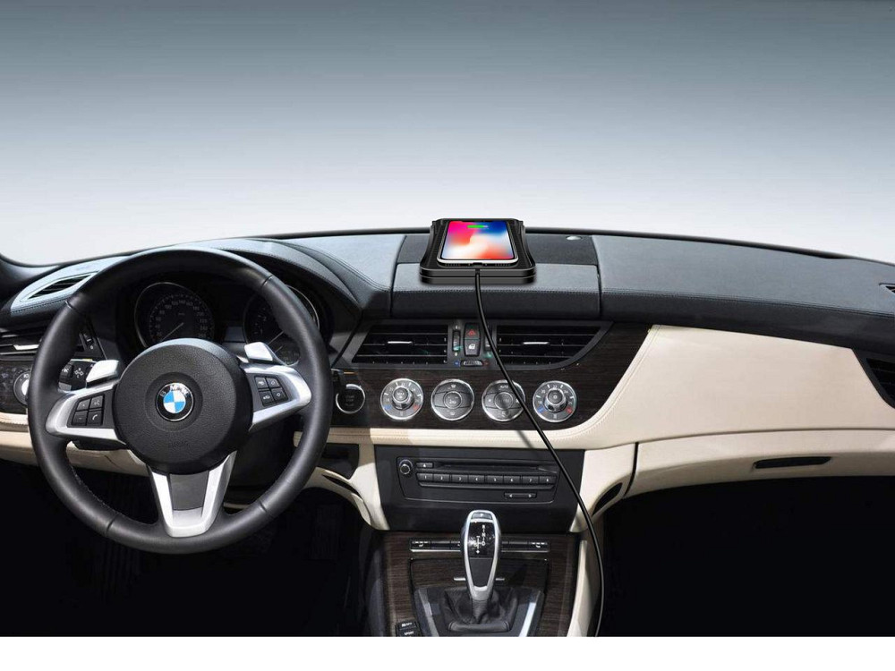 Беспроводное зарядное устройство NN C-7, 15 Вт, черное Киев - изображение 3