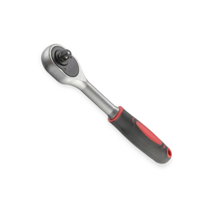 Тріска з квадратом 1/4" 24 зуби 150 мм CrV Мукачево - фото 3