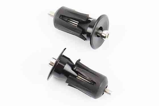 Заглушки керма, алюмінієві, чорні к-кт Київ