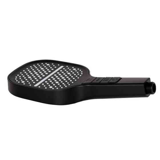 Лійка для ручного душу Qtap Rucni 130x130 мм QTRUC125BLM45957 Black Matt чорна Київ