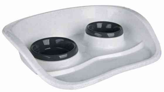Trixie TX-24721 Миски на пластиковій підставці для кішок Київ
