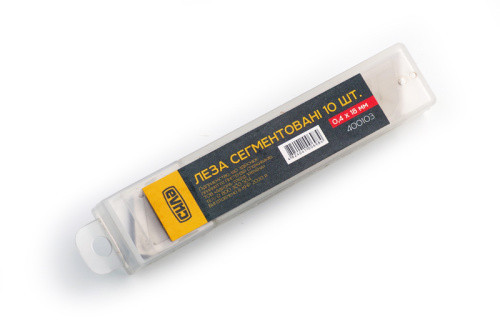 Лезвия сменные сегментированные 18мм (10шт) СИЛА Ровно - изображение 1