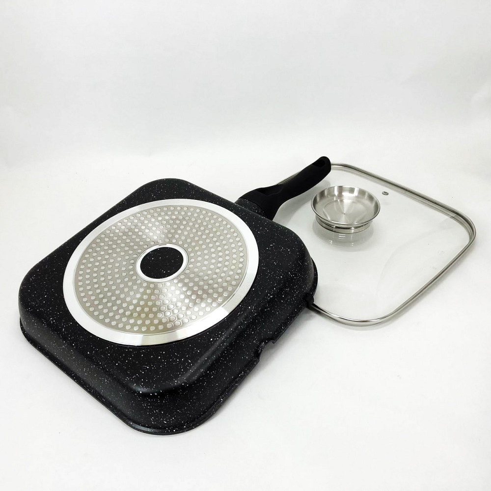 Якісні кухонні сковорідки UNIQUE, Сковорода алюмінієва з антипригарним покриттям, Сковорода надовго JW-95 Івано-Франківськ - фото 3