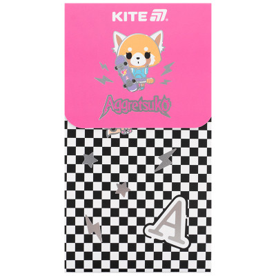 Блокнот Kite на магніті Aggretsuko 60 аркушів, клітинка (AR24-092) Вінниця - фото 1
