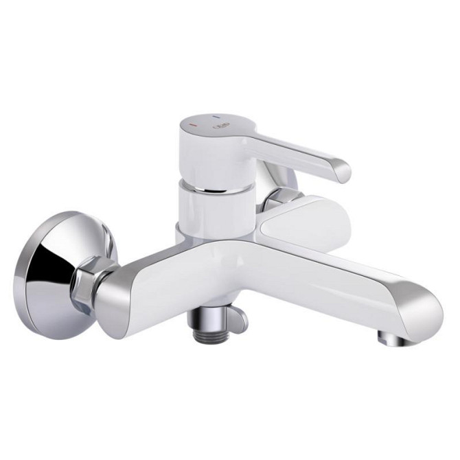 Змішувач для ванни з душовим гарнітуром Qtap Grand QTGRAWCR006 Chrome/White Харків - фото 3