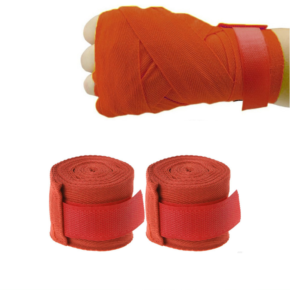 Боксерские бинты Hard BOX-HT1R 3м красные Винница - изображение 2