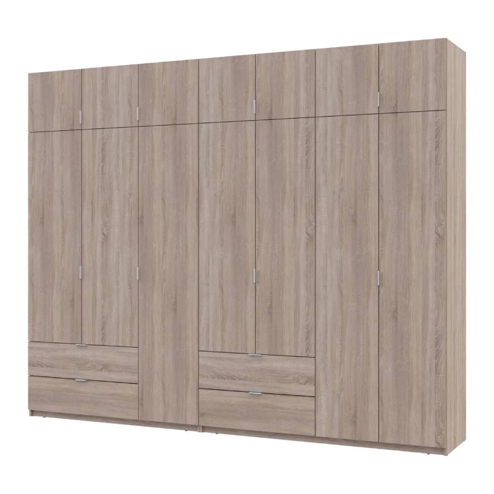 Шафа для одягу Doros Лукас Дуб сонома 3+4 ДСП 295х50х240 DRS-011707 (42005123) Дніпро - фото 1