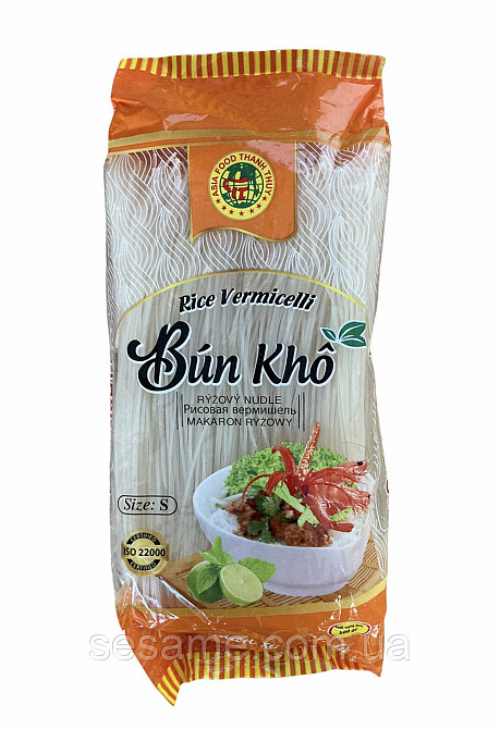 Рисовая лапша тонкая BUN TUOI 500г Харьков - изображение 1