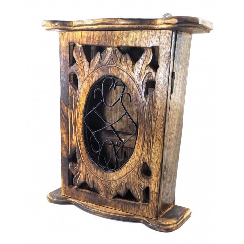 Ключниця настінна декоративна різьблена Київ - фото 1