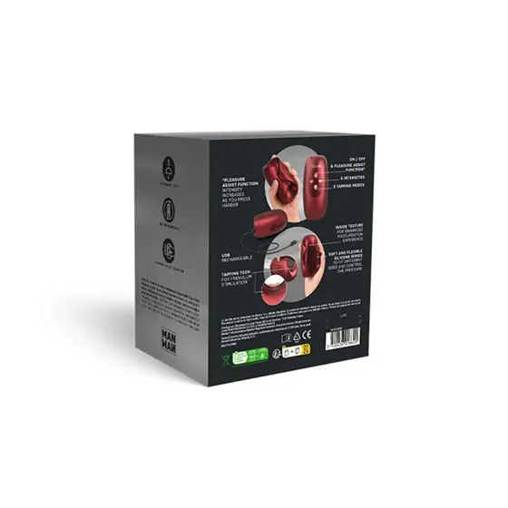 Мастурбатор Manwan SUB ONE Velvet Red Львів