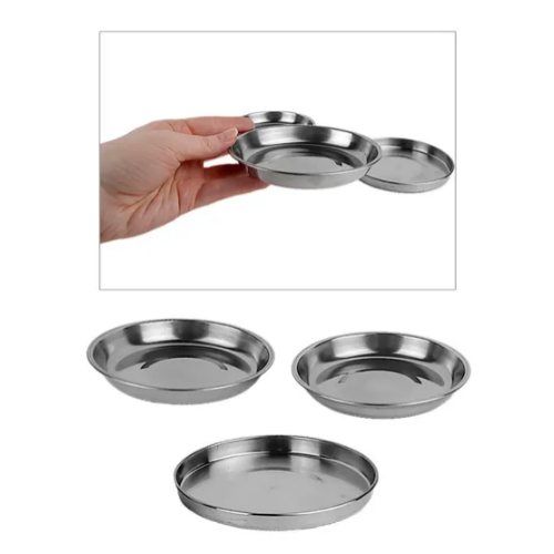 Набір посуду туристичний 8 предметів нержавіюча сталь KAMILLE Житомир - фото 2