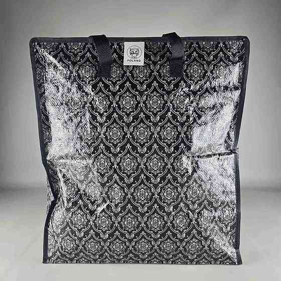 Сумка господарська, поліпропіленова, з кольоровим малюнком No3 Малюнок-Літери (44x50x25) (1 шт.) Харків