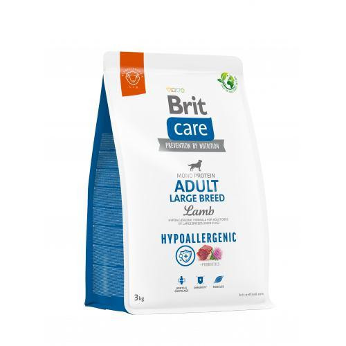 Сухой корм Brit Care Dog Hypoallergenic Adult Large Breed для собак больших пород, гипоаллергенный с ягненком, 3 кг Киев - изображение 1