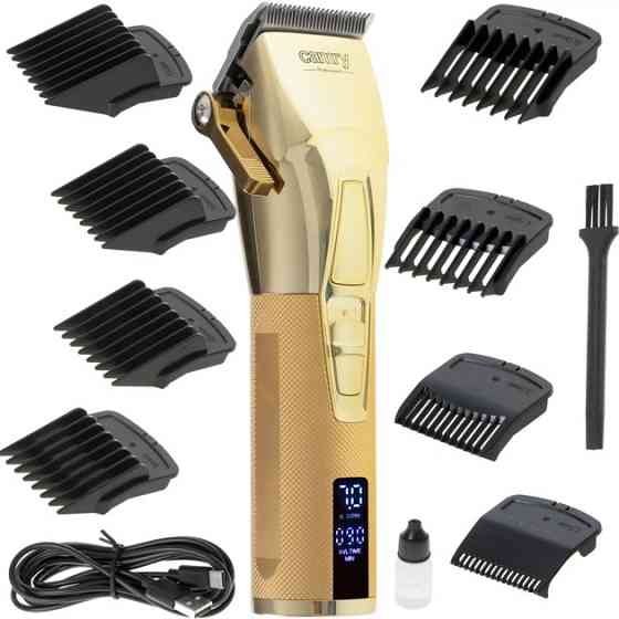 Електрична машинка тример для волосся і бороди, Машинка для стрижки хороша Електромашинка волосся OL-27 Львів