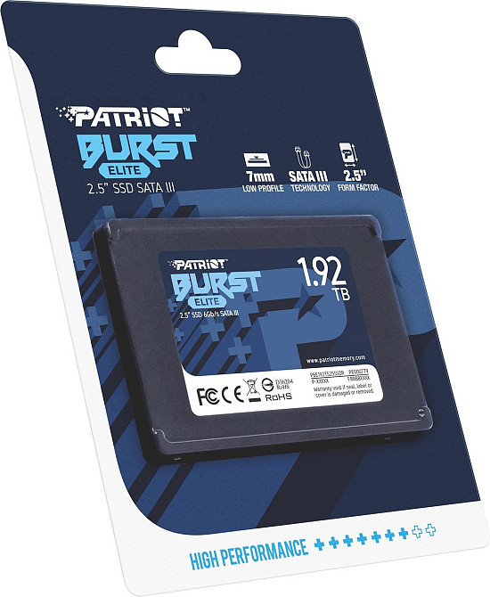 Накопичувач SSD 1.92TB Patriot Burst Elite 2.5