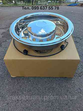 Колпак колеса задній 22,5 (нержавійка) Колпак задній глибокий 22,5 Ковпаки на тягач 22.5 Ковпаки на автобус 22.5 Луцьк