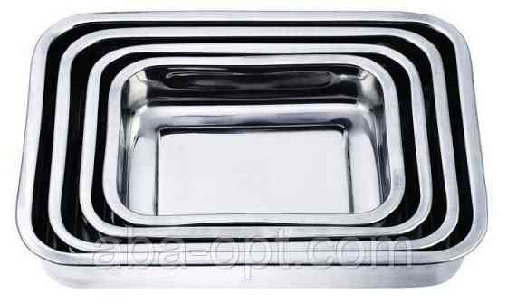 Противень нержавеющий прямоугольный 