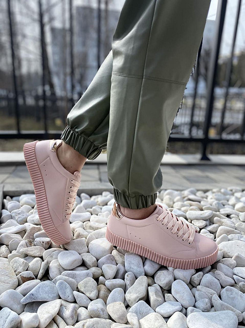 Vices Кросівки жіночі VICES 7170-20 пудра (весна-осінь, еко-шкіра) (1471) 37р.38р.39р. Коломия - фото 2