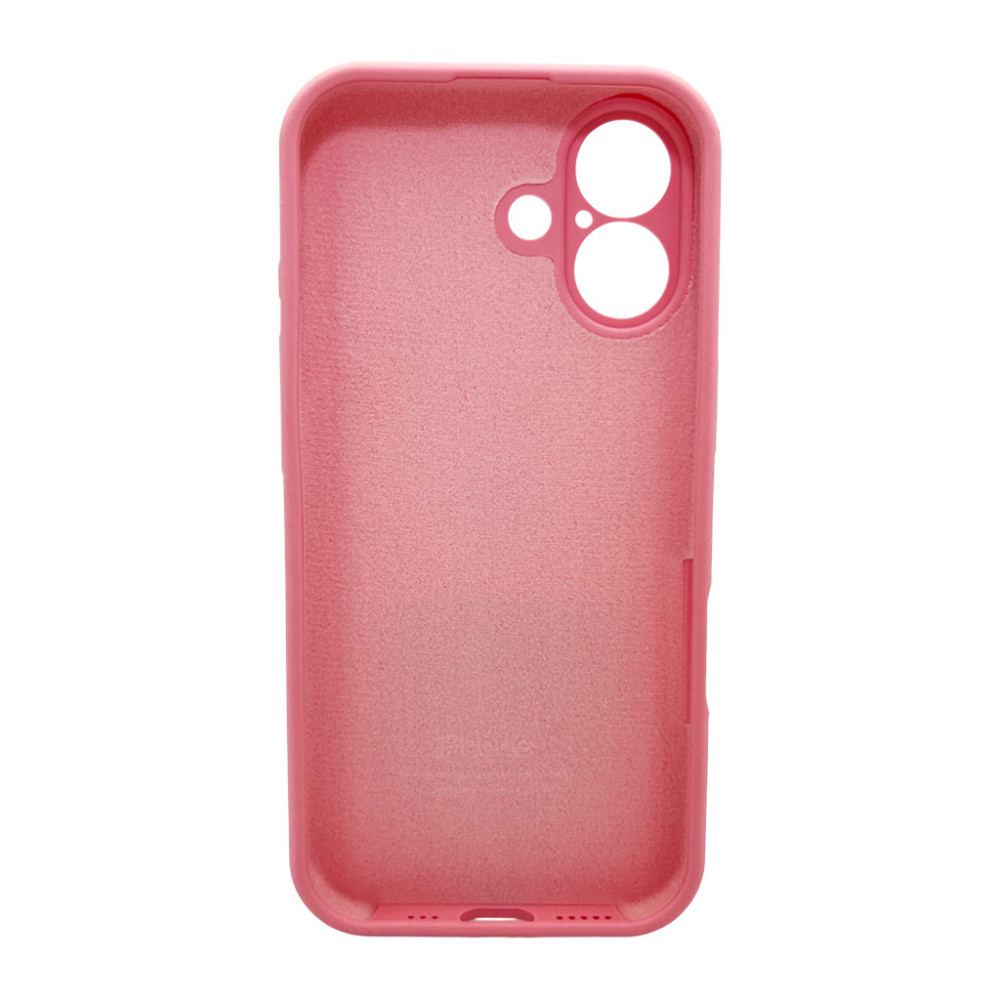 Чохол для смартфона Silicone Full Case AA Camera Protect for Apple iPhone 17 6,Light Pink Київ - фото 3