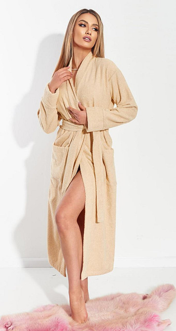 Хлопковый махровый халат Киев - изображение 1