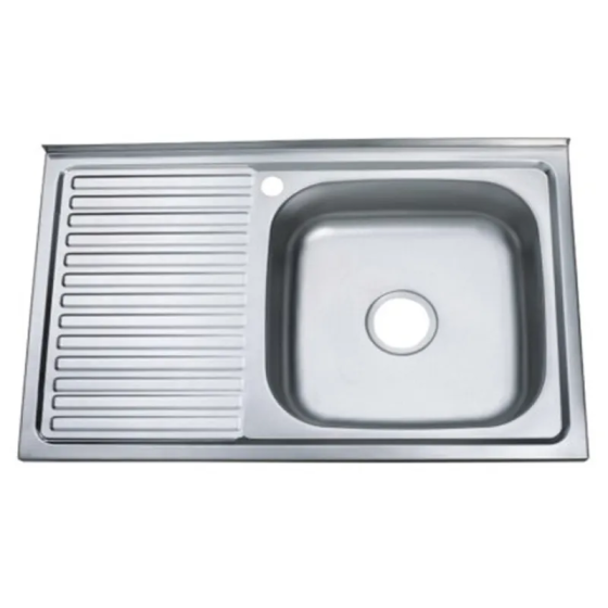 Майка кухонна Zerix Z8050R-06-160P (polish) (ZS0598) Київ